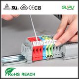 Rail-Mounted PCB Screw Terminal Block