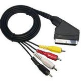 21pin Customized RCA to Scart Cable