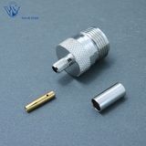 RF Coaxial Female Crimp N Connector for Rg58 Cable