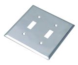 2 Gang Toggle Switch Cover, Standard Size 4.563