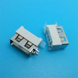 All-Inclusive Plastic Core 90-Degree 2.0 USB Connector