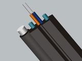 Self-Supporting Bow-Type Drop Fiber Cable