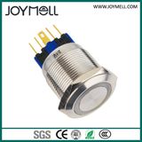 IP67 Metal Ring DOT Flat Push Button Switch