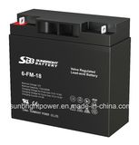 SBB Security Alarm System Battery 12V18ah with CE RoHS UL