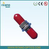 Simplex St Fibre Optic Cable Adapter with Flange