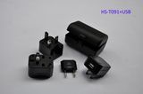 Universal USB Charger with 2.1A USB Charger for iPad and Note Tablet (HS-T091U)