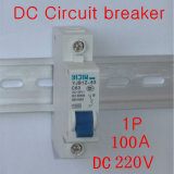 1p 100A DC220V DC Circuit Breaker MCB PV Solar System