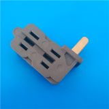South America ABS/PVC Flat Pins Plug (RJ-0371)