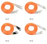 Multi-Mode Fiber Patch Cord Duplex LC-LC Connector 3.0mm PVC Jacket
