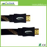 Solid Color Flat Type HDMI Cable 19pin M/M Male