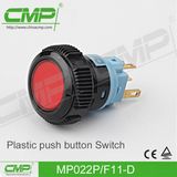 Ce 22mm Light Waterproof Dpdt Push Button Switch