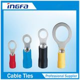 Round Shape Pre-Insulated Terminal Wire Connector with Various Colours