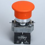 Mushroom Metal Type Pushbutton Switch with Red and Green Colors