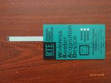 Circuit Board LED Overlay Electronic Keyboard Membrane Switch