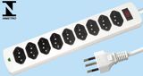 2-9 Ports Brazilian Power Strip with Inmetro Approval (9310KS)