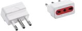 Three Pins Full Copper ABS Plug (Y055)
