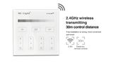 4-Zone RF Panel Remote Controller-Wireless Brightness Dimming