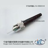 St 3.0mm Fiber Optic Connector with Ferrule