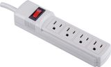 4 Outlets Surge Protector Power Strip--90j