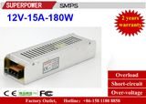 AC 110/220V to DC 12V15A 180W Strip Power Supply Single Output Series Switching Power Supply