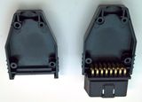 OBD 2 J1962 Prefabricated 90 Degress Bend Needle Male Connectors