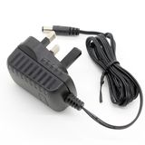 12V 1A AC/DC Adapter 12W Switching Power Adapter with UK Plug