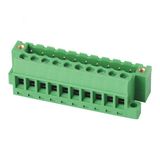 New Style Plug-in Terminal Block with DIN Rail (WJ2EDGGBM-5.08mm)