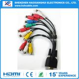 15pin VGA Cable RCA Male to VGA Female Cable
