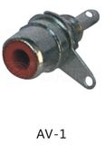 F Connector RCA Jack and Socket for Audio (AV-1)