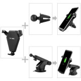 Car Charger for iPhone X Qi Fast Wireless Mobile Phone Charger with Car Holder for Samsung Galaxy for iPhone 8