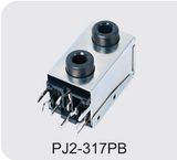 Dual 3.5 Phone Jack (Double jack) (PJ2-317PB)