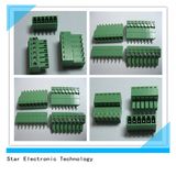 8 Pin Way Pitch 3.81mm Screw Terminal Block Connector Green Color Pluggable Type with Straight-Pin