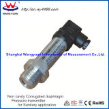 China Manufacturer Non-Cavity Flush Diaphragm Pressure Transmitter / Pressure Transducer