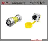 IP67 Outdoor Ethernet Connector /RJ45 Connector Panel Mount