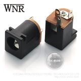 Wnre SMT Female DC Power Jack 3 Pin DC-012b DC Jack