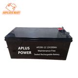 Factory Price 12V 200ah VRLA Battery for Power Backup System