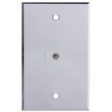 Aluminum AV Wall Socket, Face Plate (9.2058)