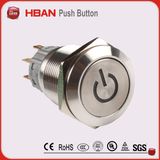 19mm LED Illuminated Push Button Switch