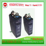 Hengming NiCd Battery Gnc100 1.2V 100ah Kpx Series/Ultra High Rate/Alkaline Rechargeable Battery and Sintered Plate Battery for Engine Starting