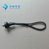 250V 2X0.75mm2 Australian Power Cord with SAA Approved