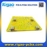 Simple Yellow Electronic Board for Consumer Electronics