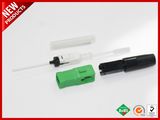 SC APC Fiber Drop Cable Fast Optical FTTH Connector