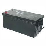 12V220ah Deep Cycle Gel Lead Acid Battery for Solar and UPS Power System