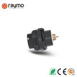102 Series Dbpu Panel Mounted 3pin Socket Circular Electrical Connector