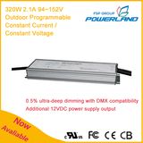 Outdoor Programmable Constant Current Waterproof LED Driver 320W 94~152V