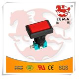 IP40 Protection Level 3A 250V Push Button Switch Pbs-007