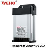Factory Outlet IP53 Rainproof 250W-12V Switching Power Supply (WFY-250-12)