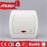 Push Bell Switch with Light for European and Africa Market