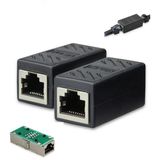 CAT6 RJ45 8p8c Network Jack in-Line Coupler Female to Female