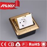 High Quality European Square Shape Electrical Floor Socket Outlets
